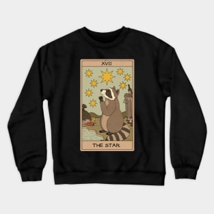 The Star - Raccoons Tarot Crewneck Sweatshirt